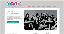 Desktop Screenshot of modsalonspa.com